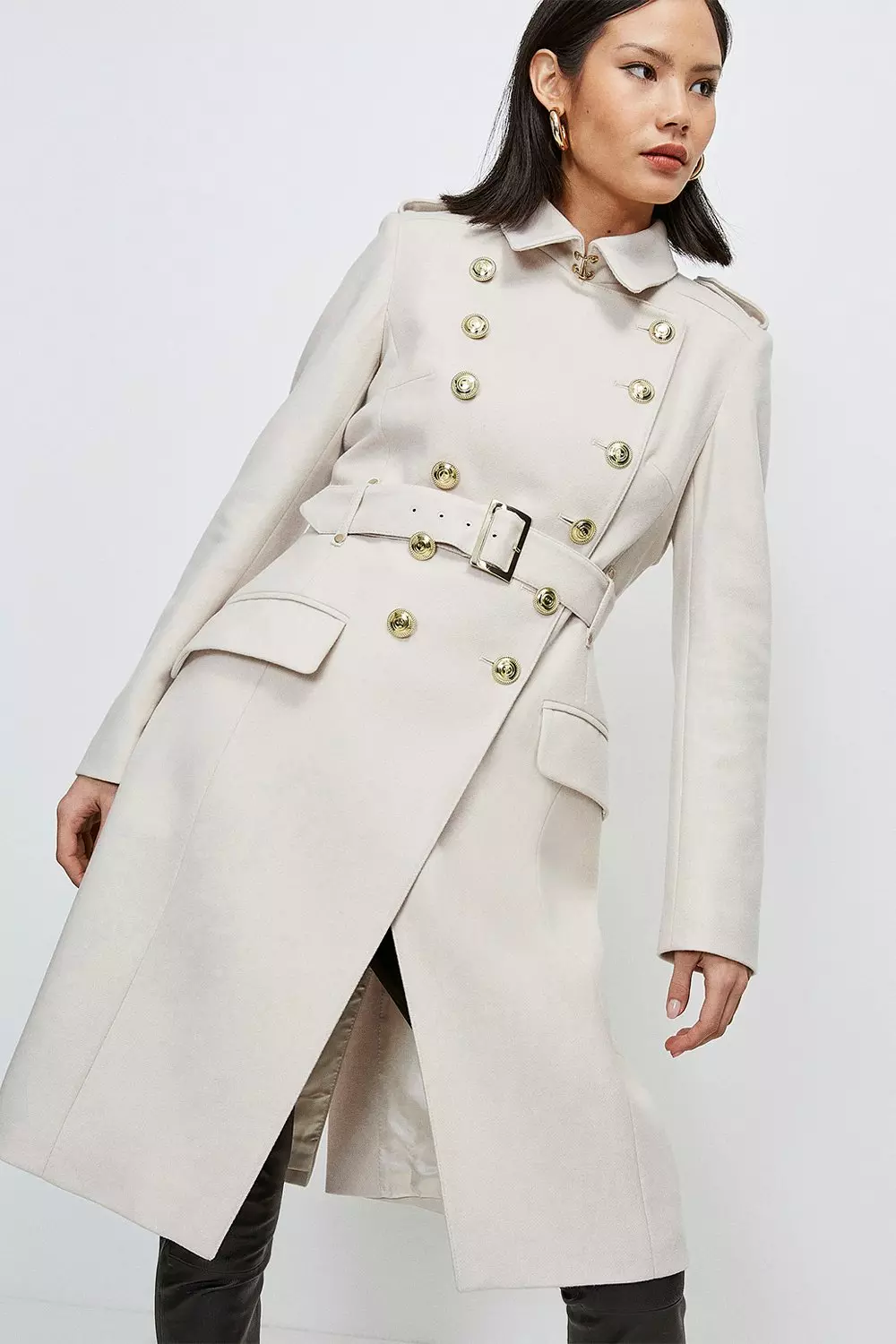 Karen millen trench coat online