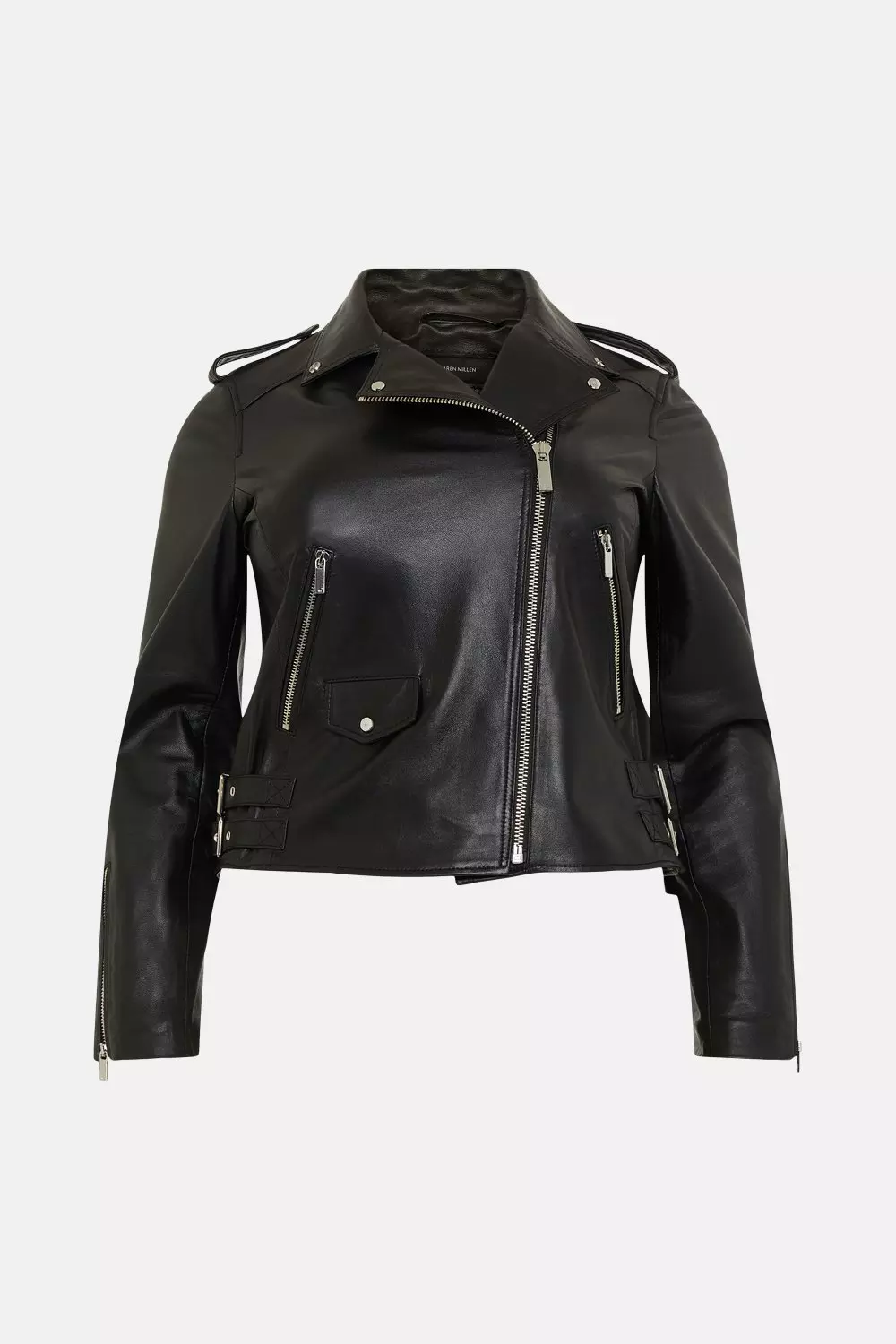 Jacke, Steppjacke, Tolle gesteppte Bikerjacke buy von Karen Millen UK in Groesse 16; D 42/44 in schwarz