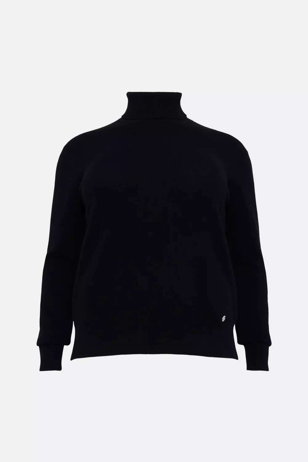 Plus size Cashmere Roll Neck Jumper Karen Millen