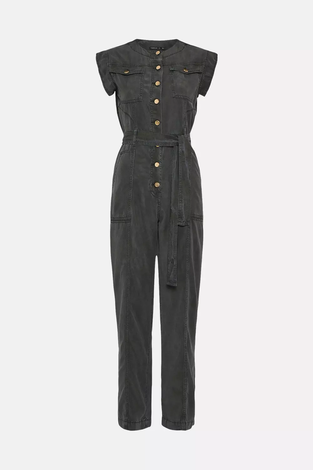 Tencel Jumpsuit | Karen Millen