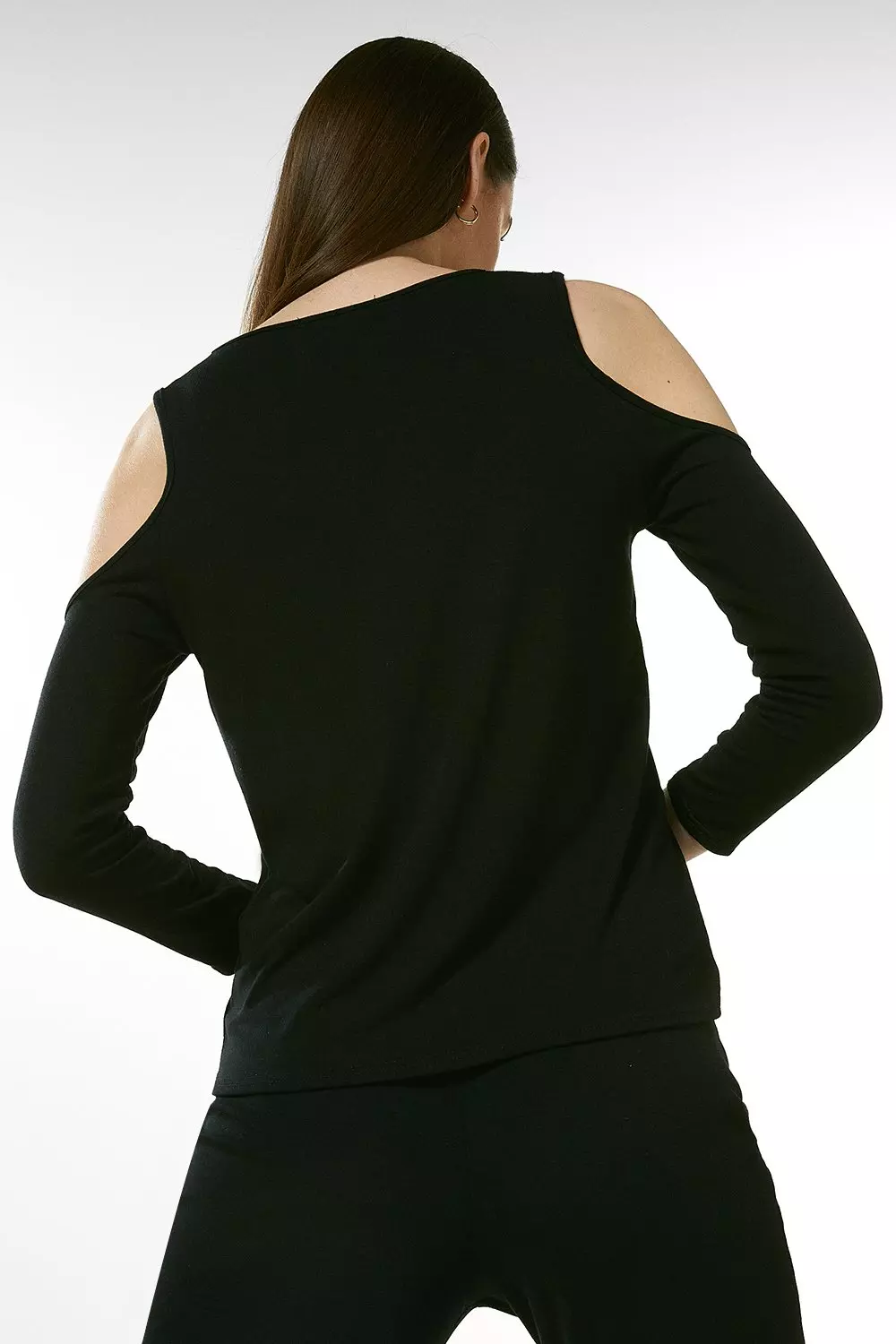 Karen millen cold shoulder top sale