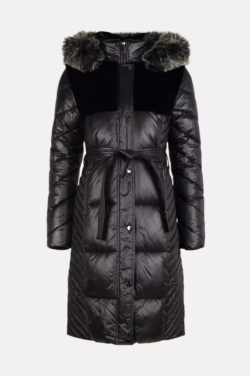 Karen millen puffa coat best sale