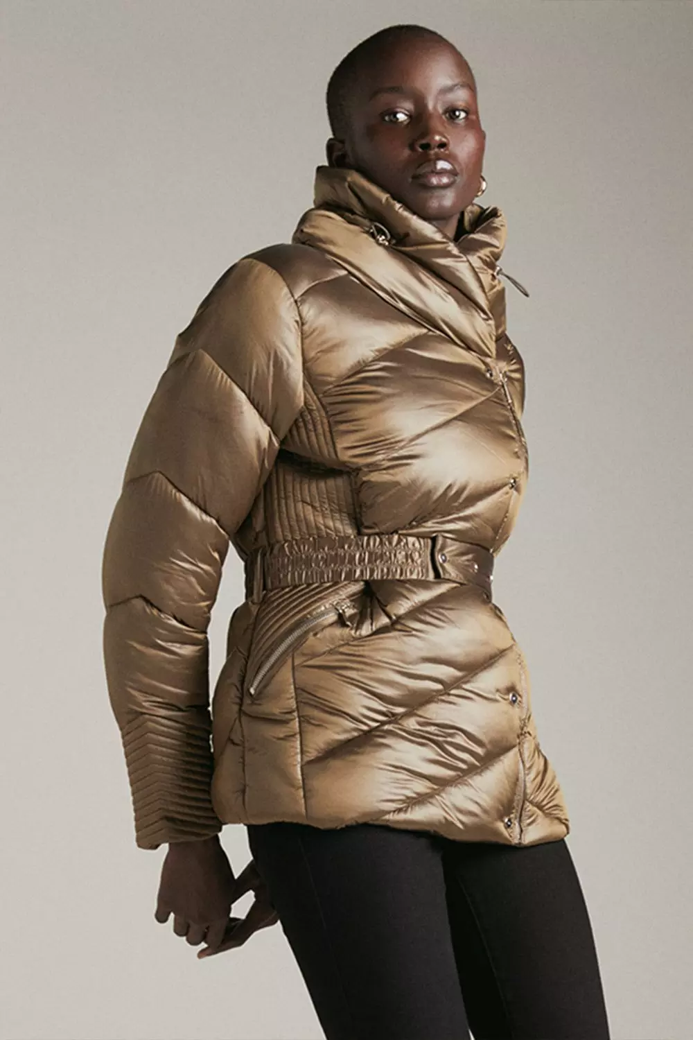 Elegant puffer coat hotsell