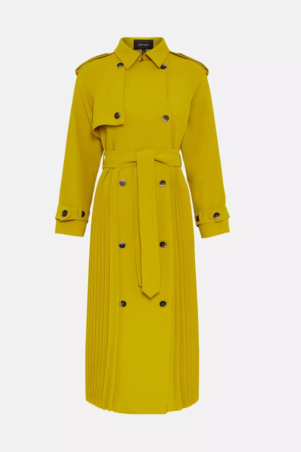 Soft Pleated Trench Karen Millen