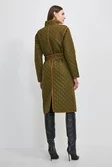 Reversible Quilted Trench Coat | Karen Millen Reversible Quilted Trench Coat | Karen Millen