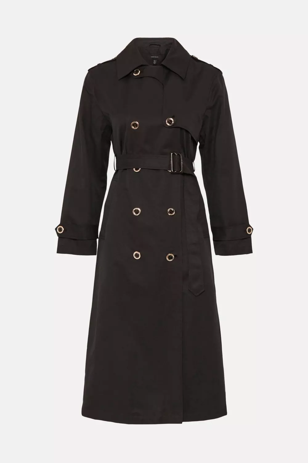 Classic Woven Trench Coat | Karen Millen