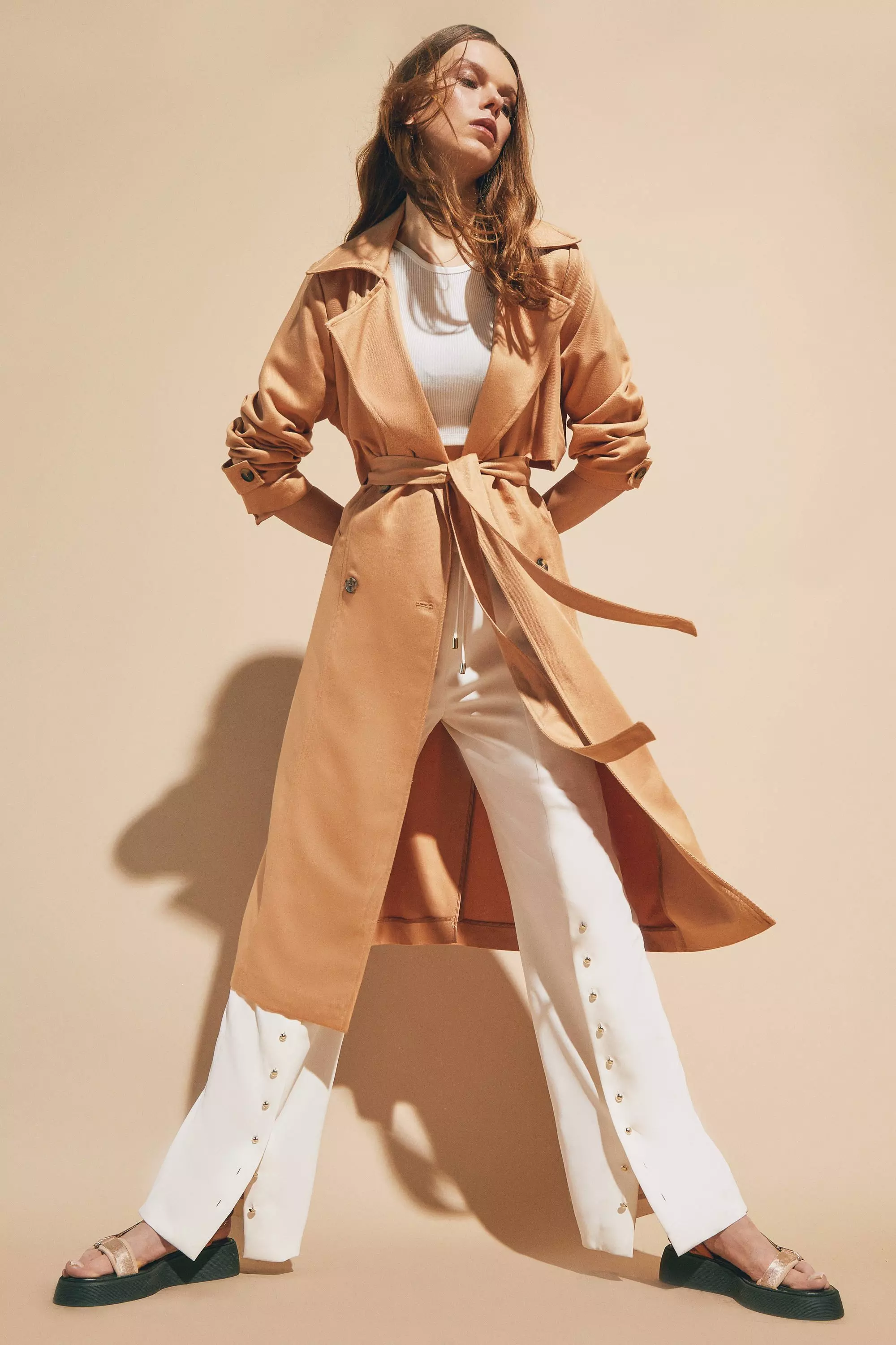 TODAYFUL】Twill Trench Coat | selectshop kusukusu