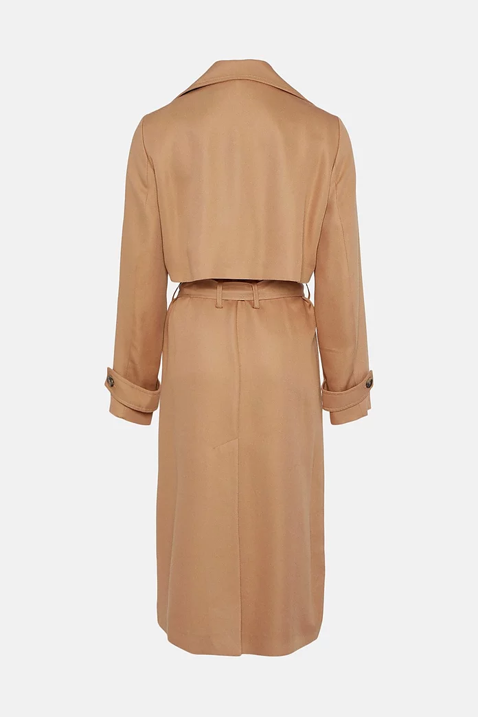Fluid Lightweight Tencel Trench | Karen Millen Fluid Lightweight Tencel Trench | Karen Millen