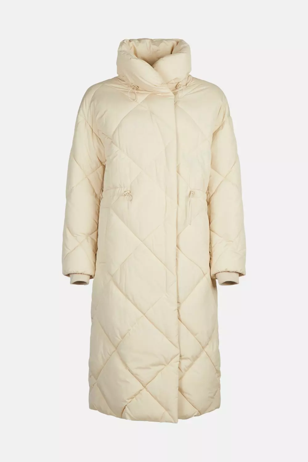 Drawstring Waist Duvet Coat Karen Millen
