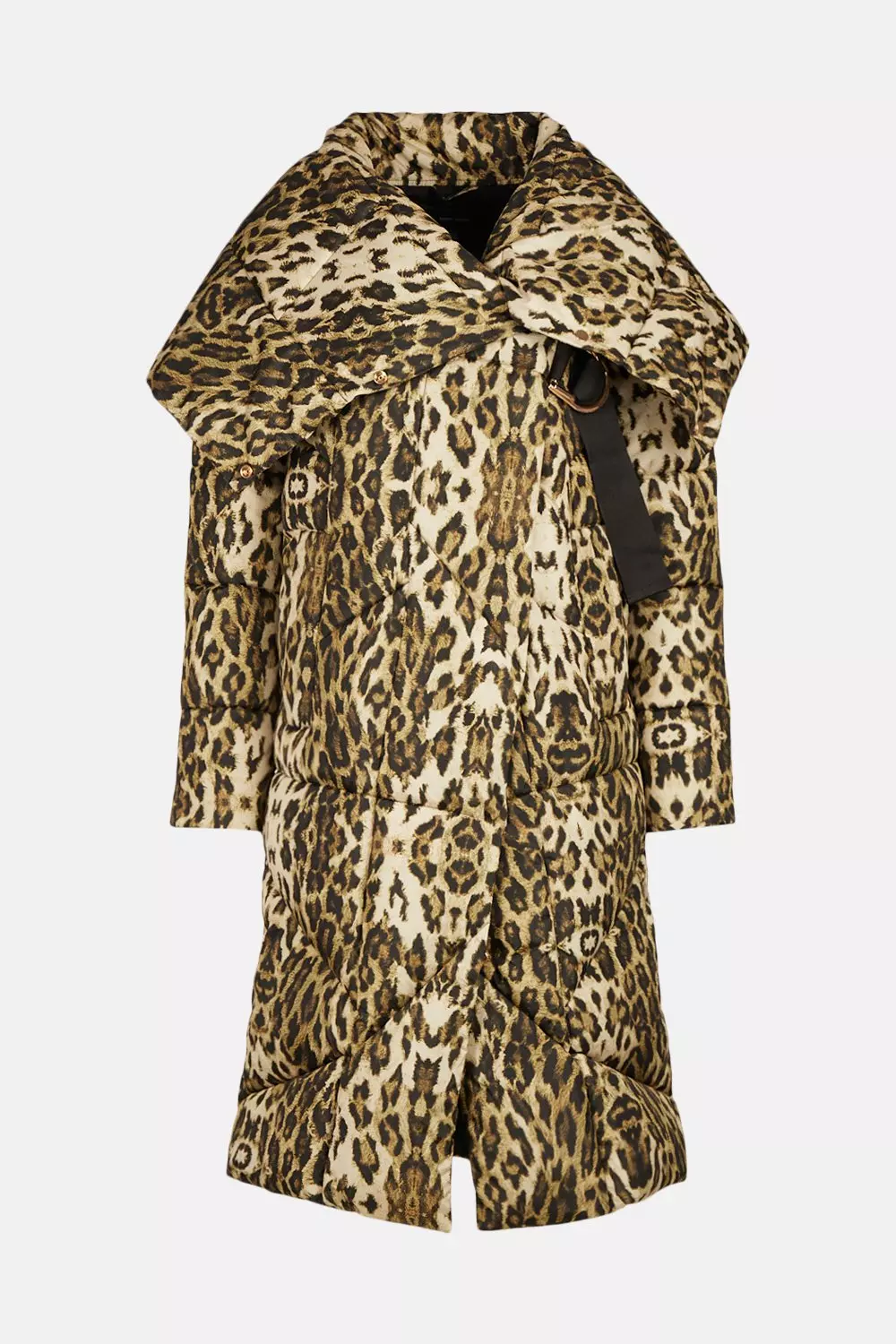 Karen millen animal print coat best sale