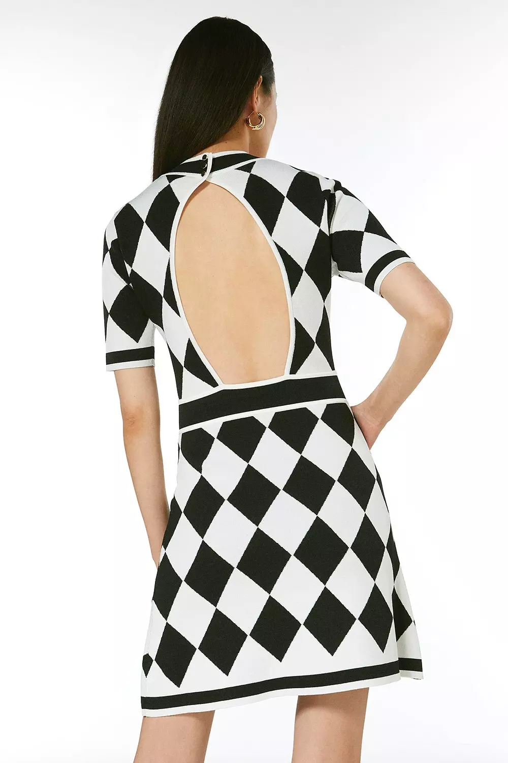 Karen millen gingham dress best sale