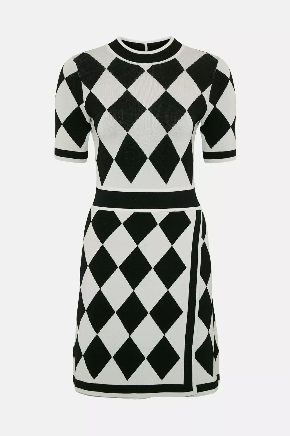 Black and white karen millen dress hotsell