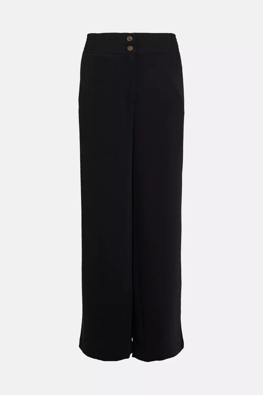 【Karen Millen】テーラード ストレート レッグ パンツ Tailored Chambray Denim Straight Leg Pleated Pants | Karen