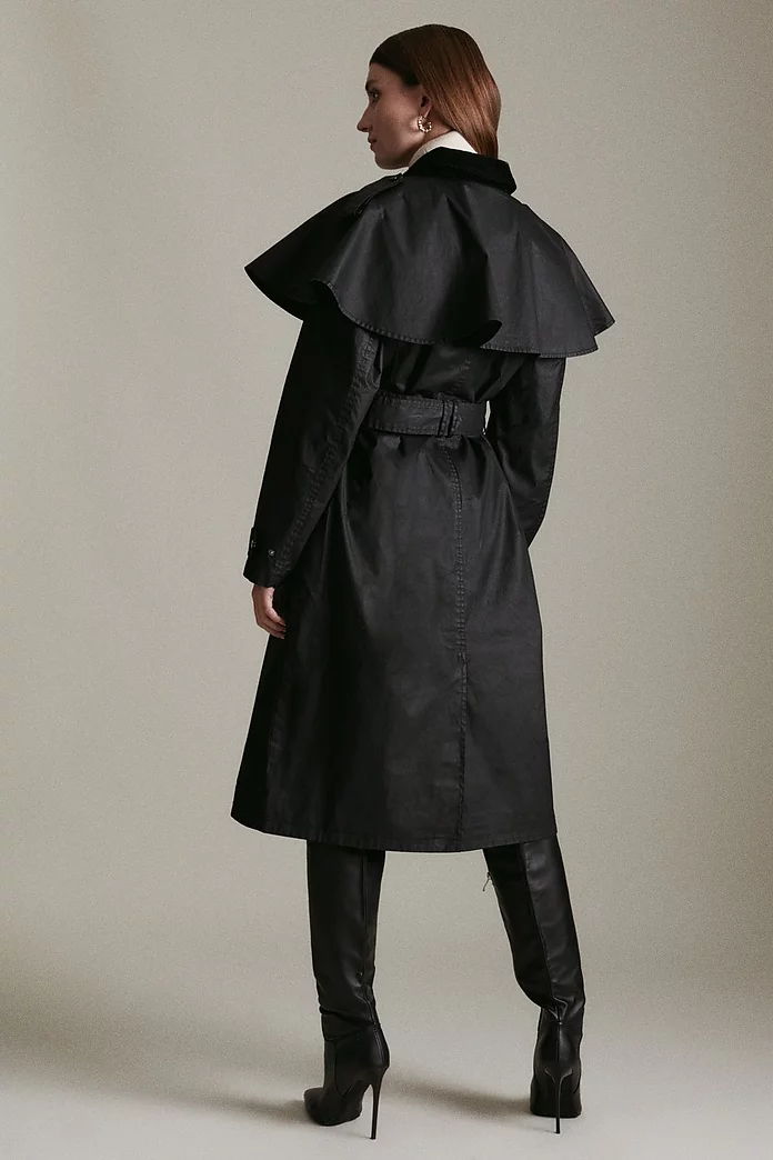 Storm Flap Trench Coat | Karen Millen Storm Flap Trench Coat | Karen Millen