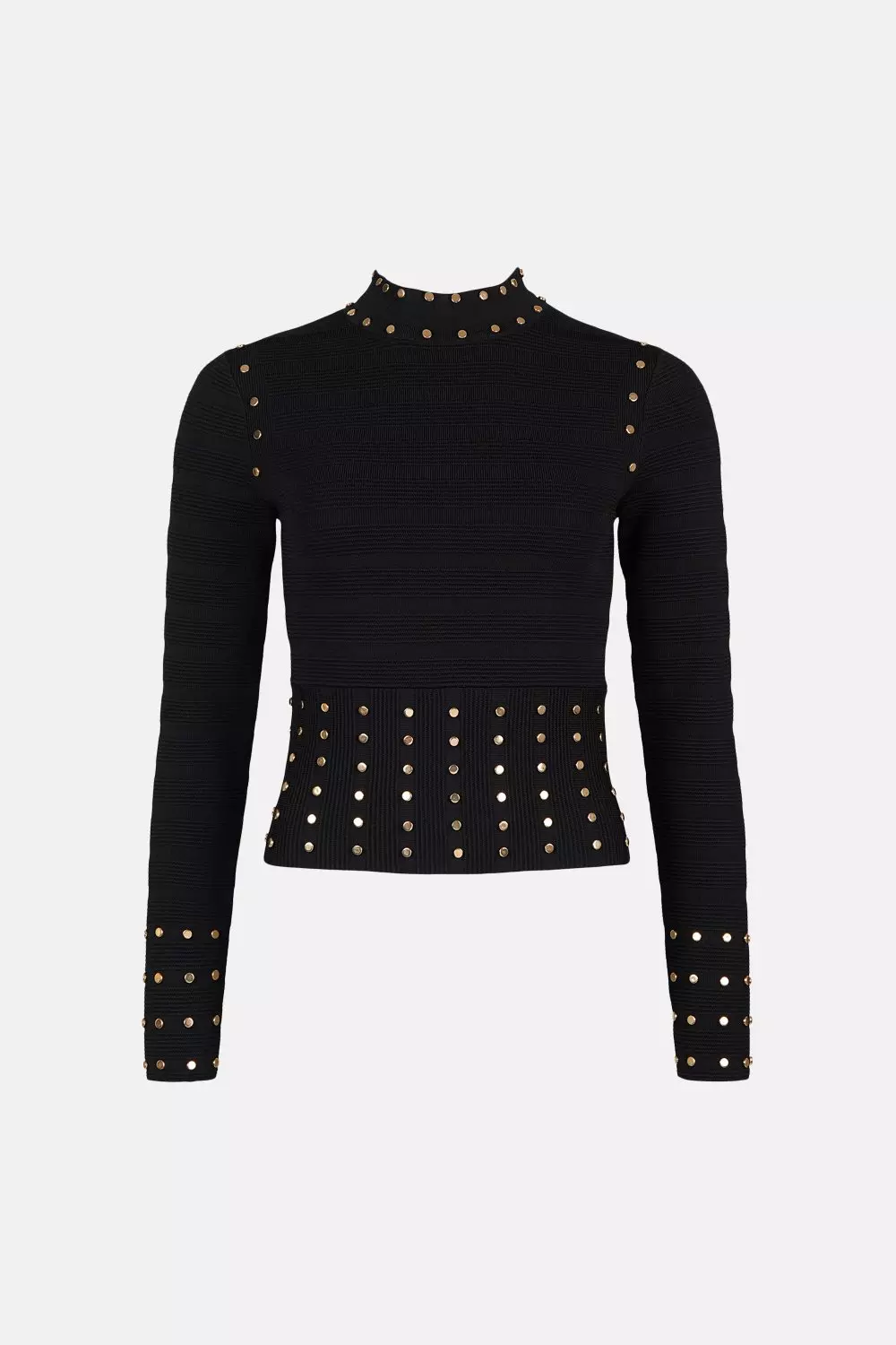 Studded Knitted Jumper Karen Millen