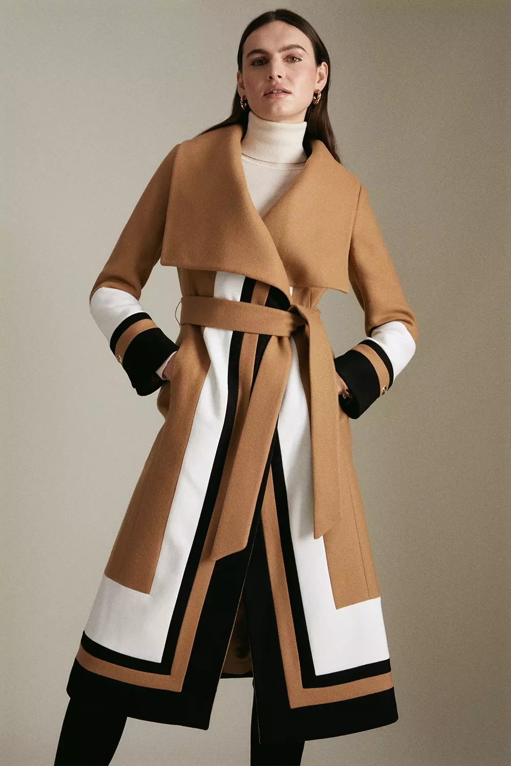 Karen millen wool coat best sale