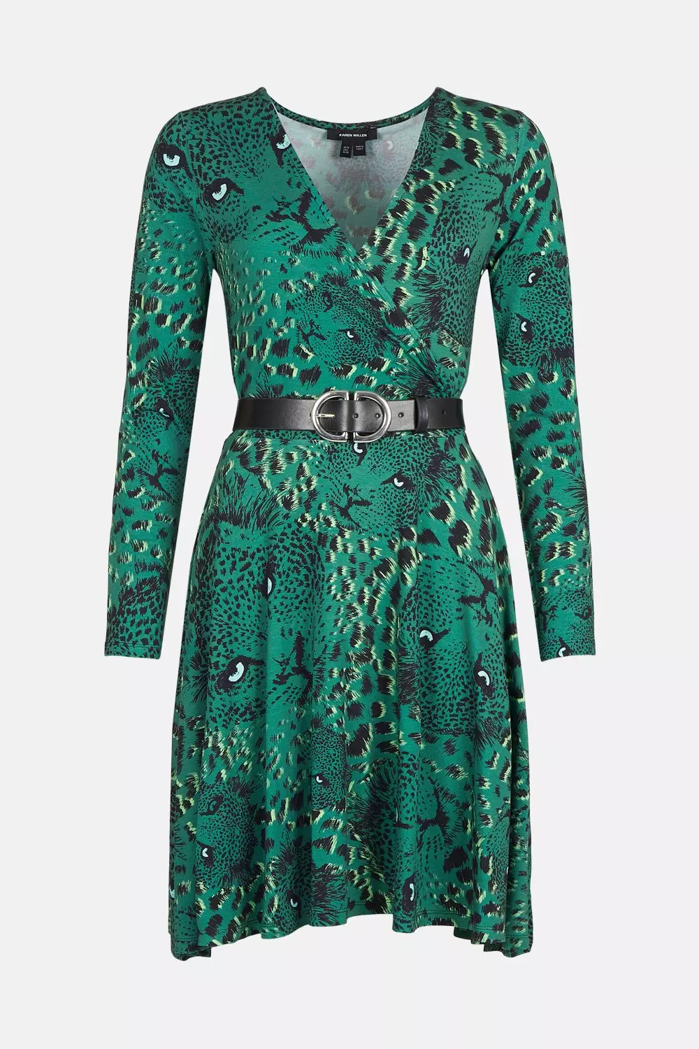 Leopard print mini dress karen millen sale