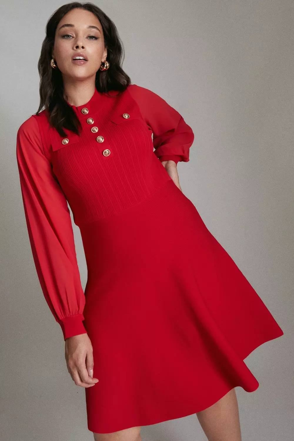 Karen millen red dress 2025