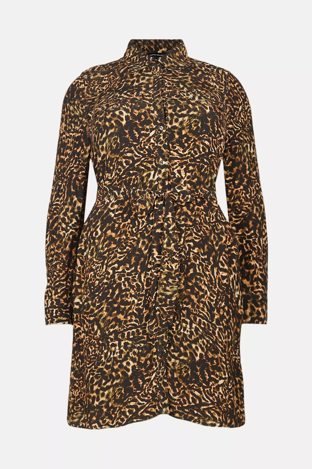 Karen millen leopard print mini dress best sale