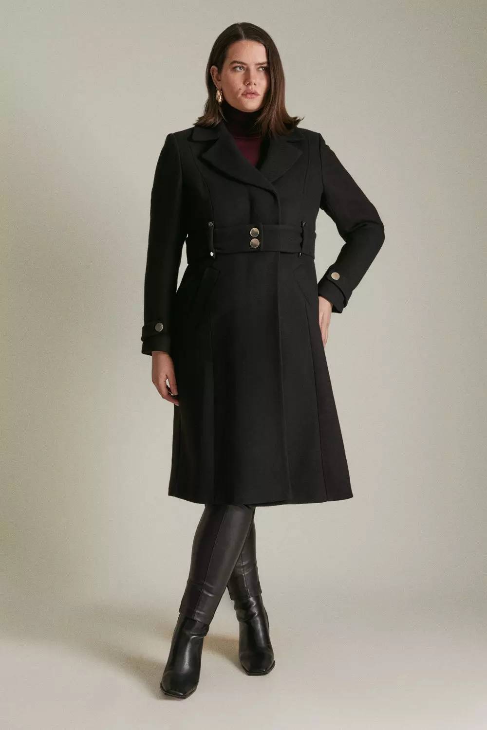 Plus size pea coat deals