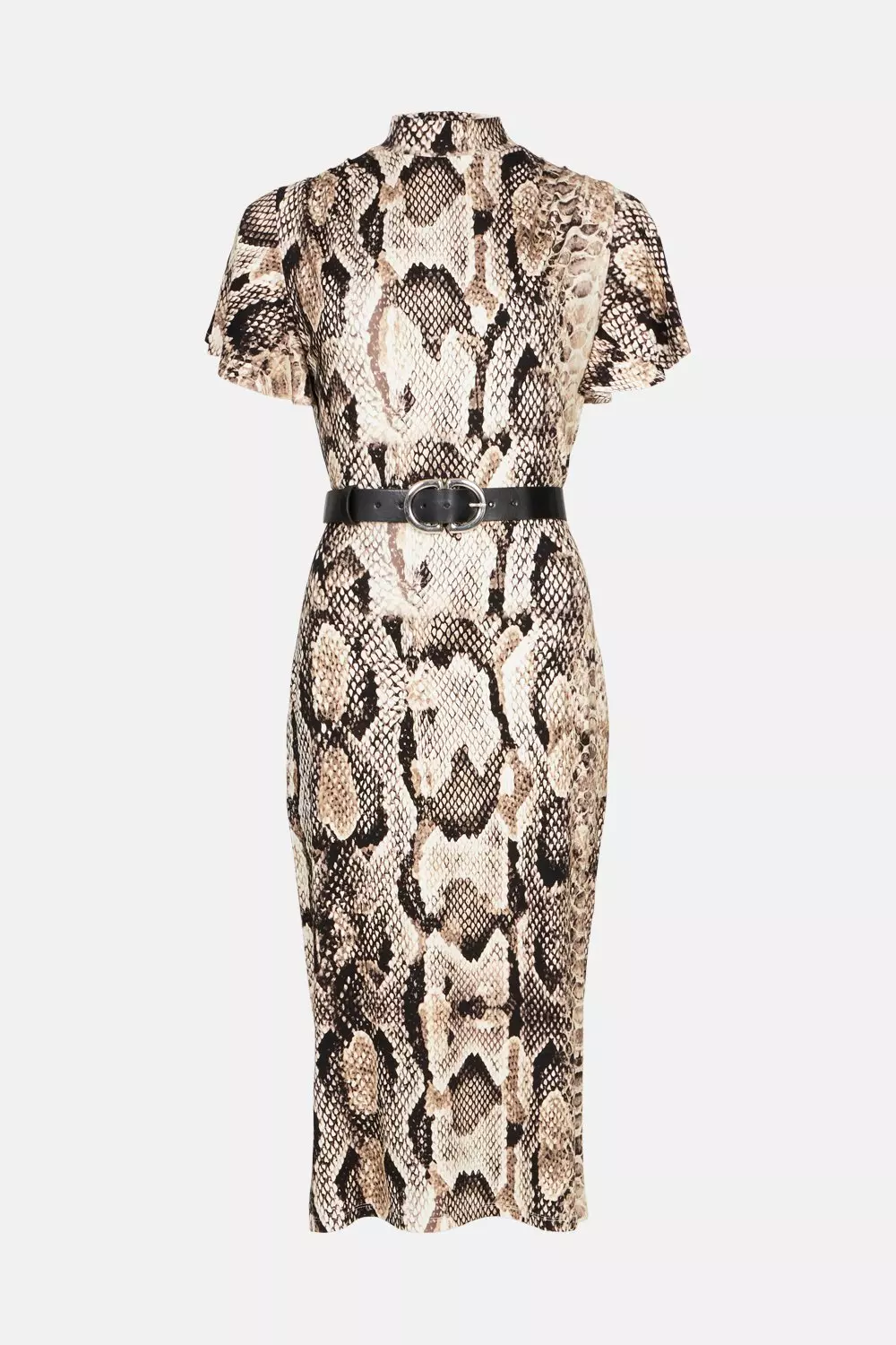 Karen millen snake print dress best sale