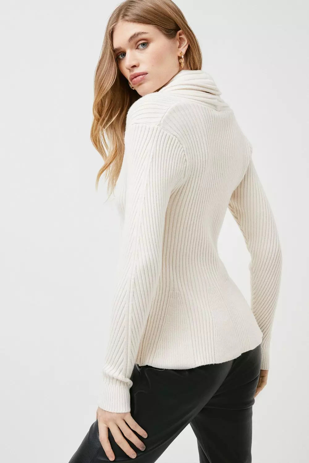 Peplum knit deals