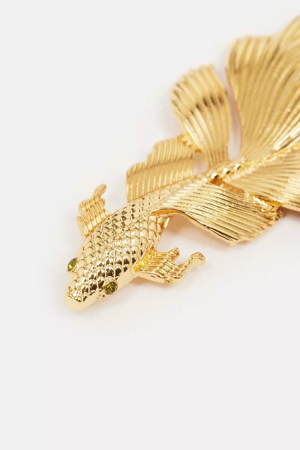 Gold Plated Statement Earrings | Karen Millen