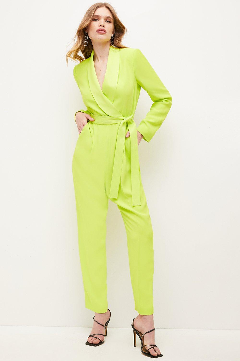 Green Jumpsuits Karen Millen US