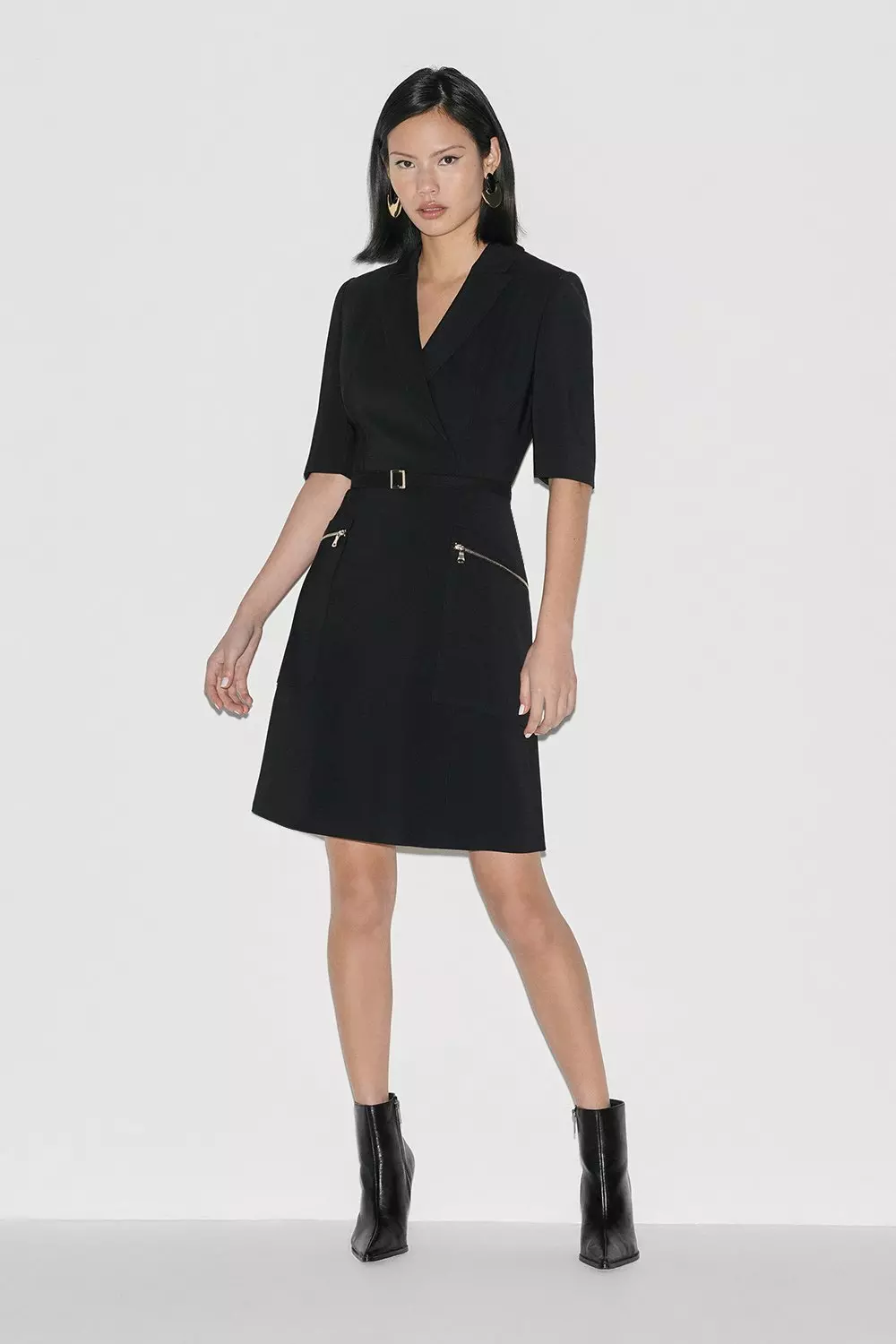 Karen millen black dress online