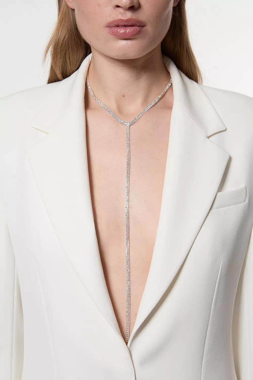 アクセサリー [m-NL202] Karen Silver Necklace 40cm m-NL204] Karen Silver Necklace 55cm ネックレス