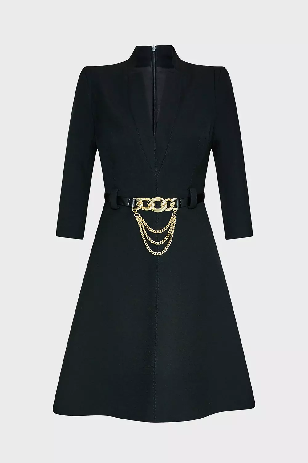 Forever Chain Belt A Line Dress Karen Millen