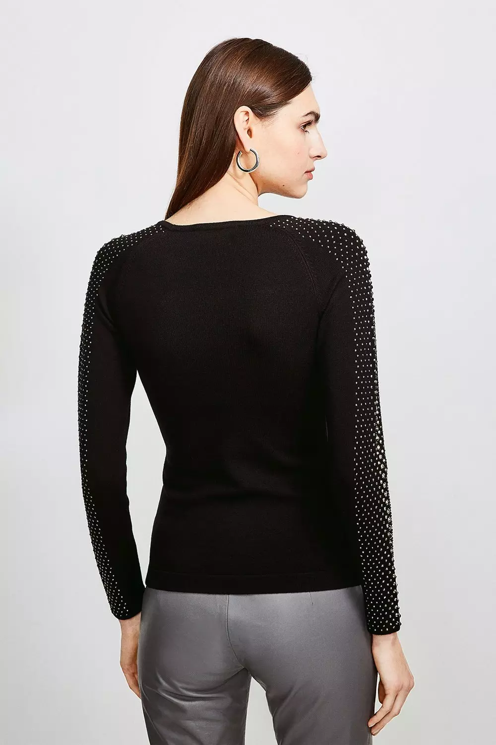 Karen millen studded sweater hotsell