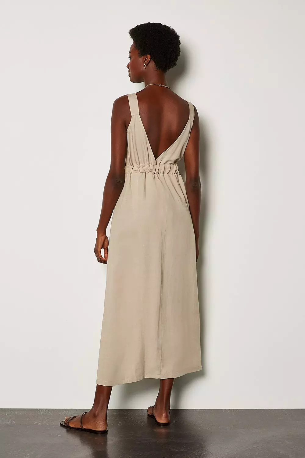関税送料込【KAREN MILLEN】ブロックペンシルミディドレス Compact Stretch Forever Belted Pencil Midi Dress | Karen Millen