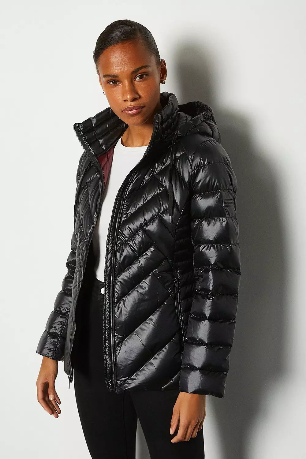 Karen millen puffer jackets online