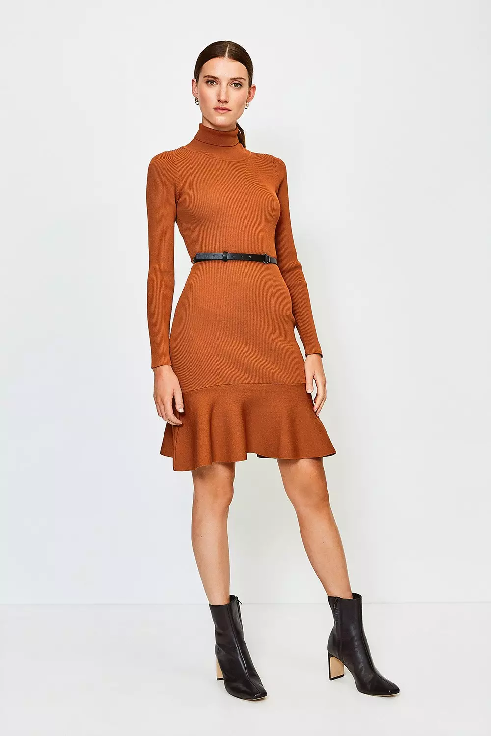 Karen millen knitted dress sale sales