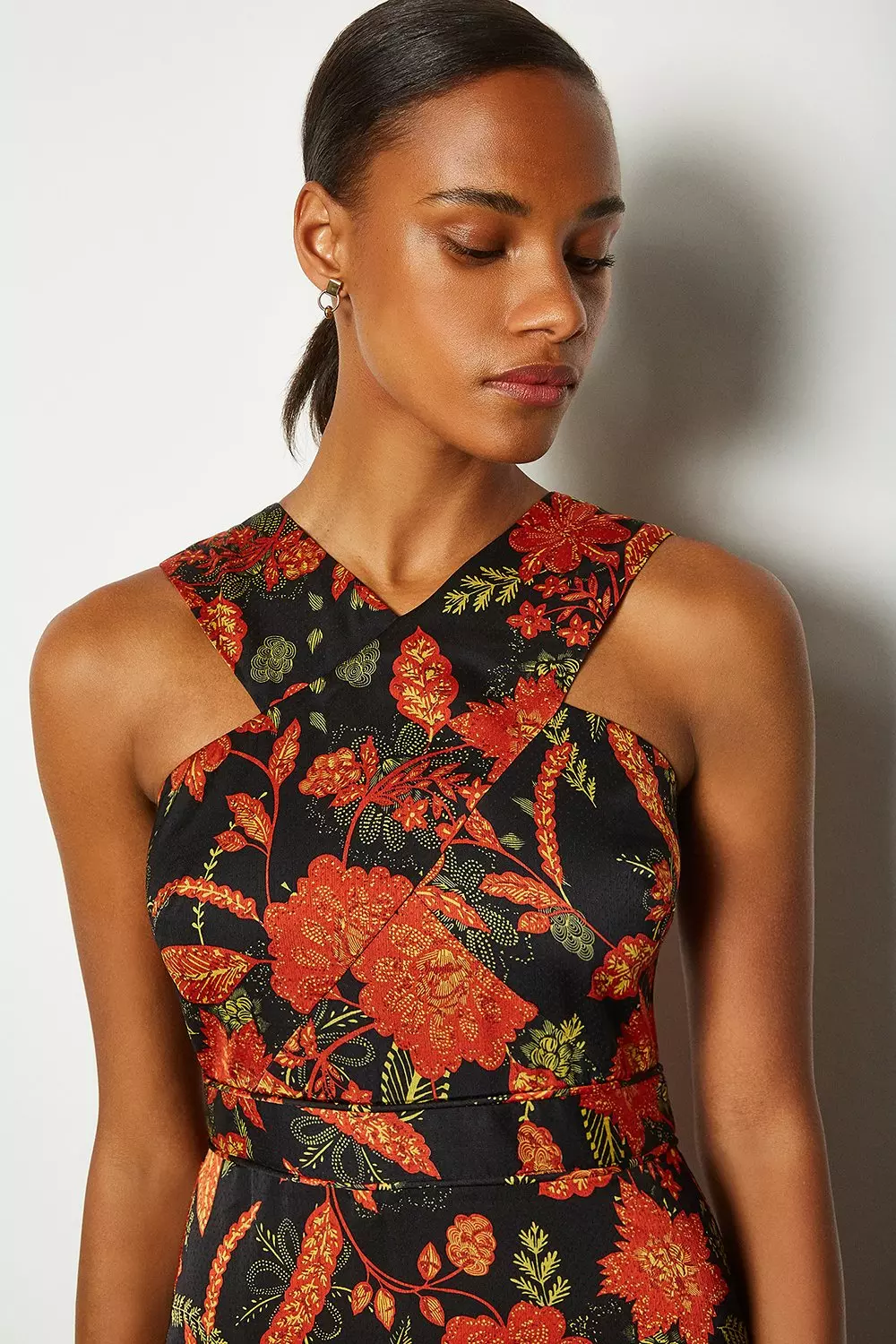 Batik halter dress hotsell