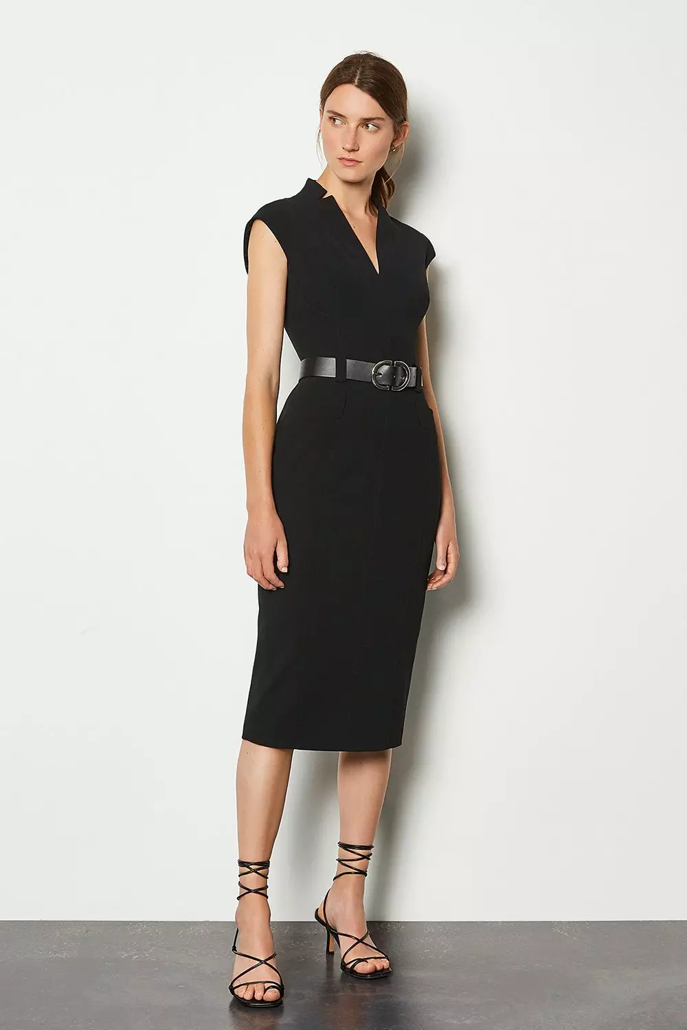 Karen millen forever black dress hotsell