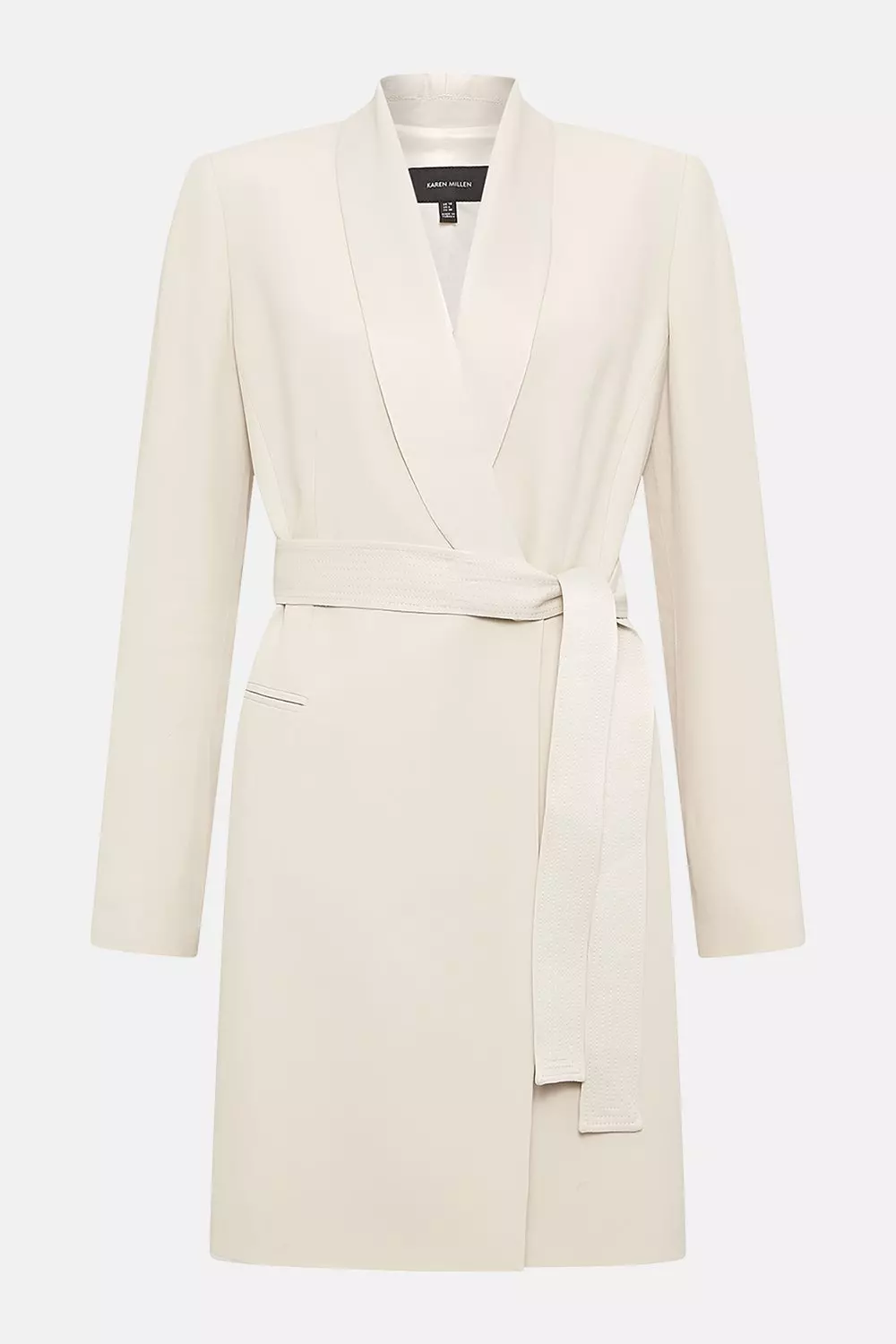 【Karen Millen】テーラードコットンフルミニスカート Karen Millen】テーラードコットンフルミニスカート