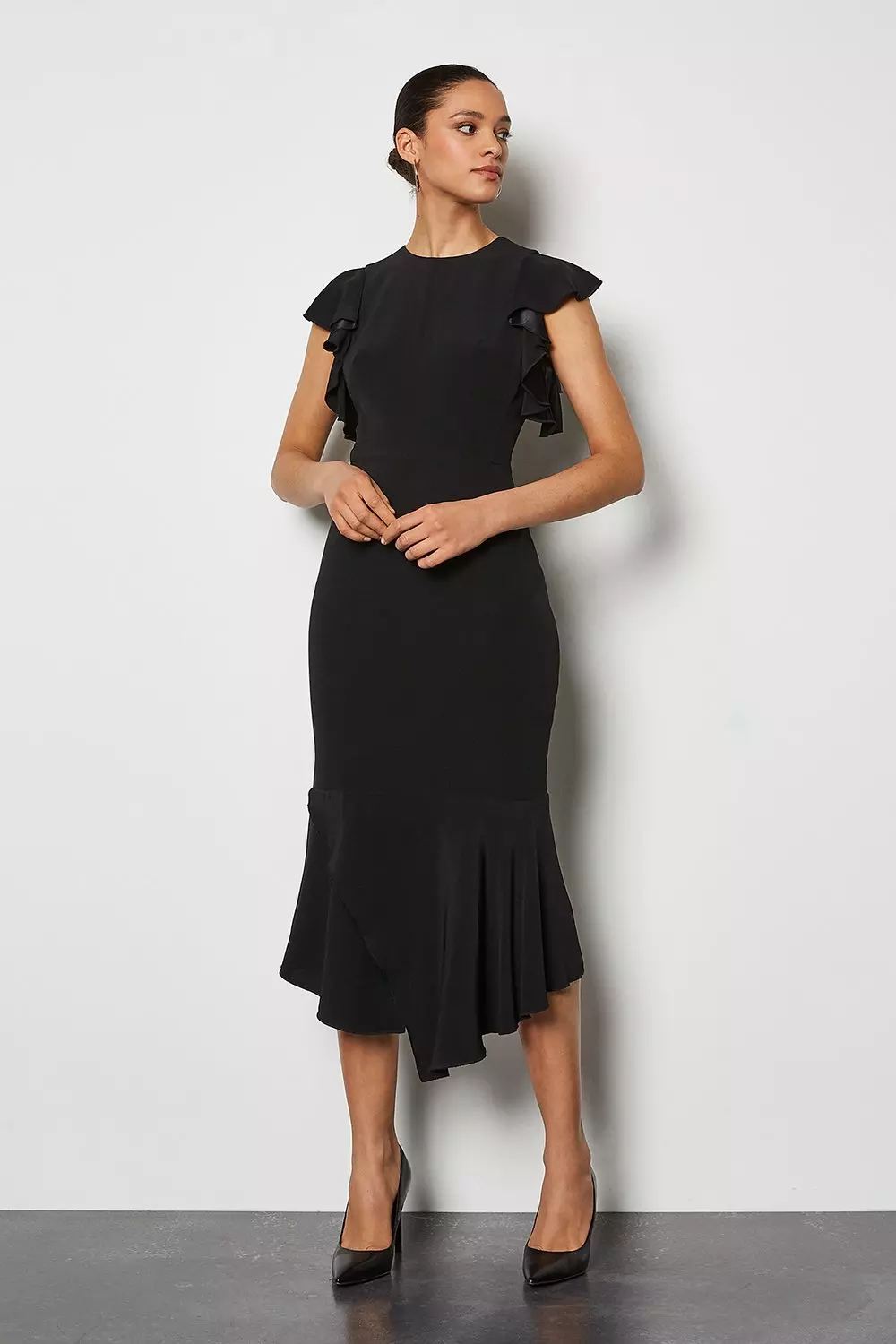 Fit And Flare Dress Karen Millen