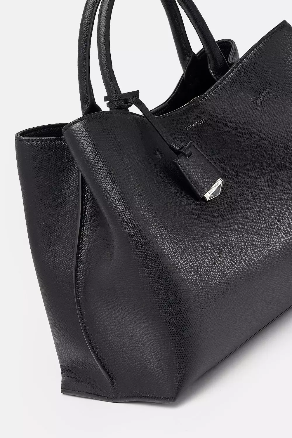 Leather Grab Bag Karen Millen