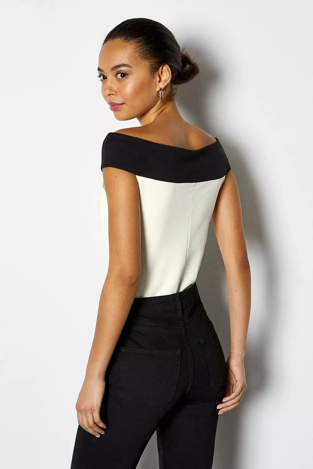 Karen millen bardot top sale