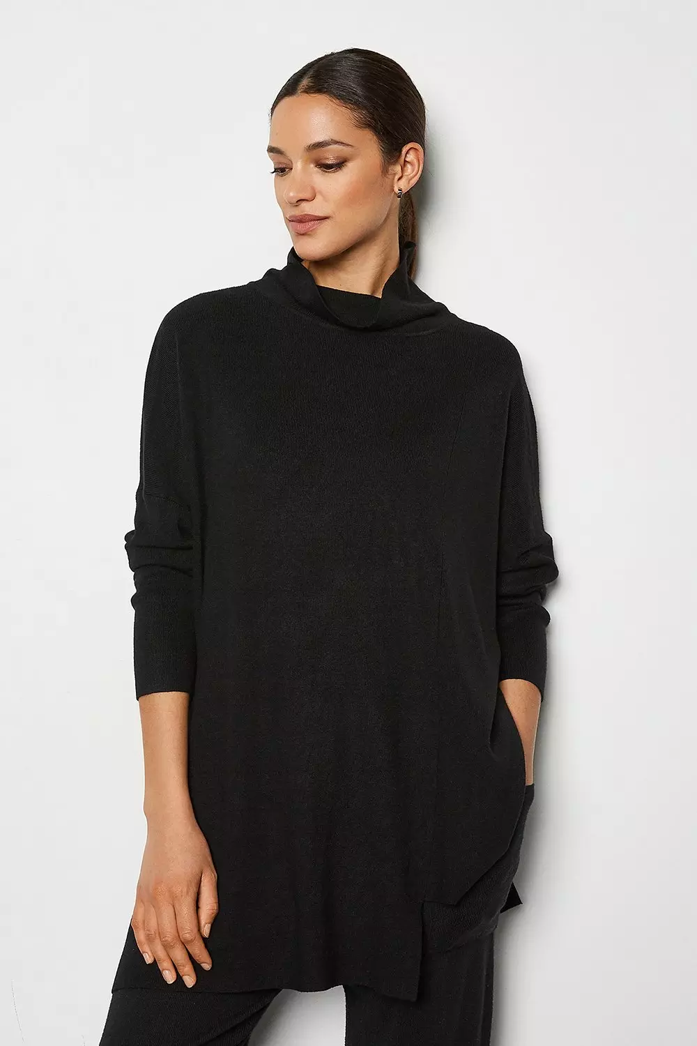 Karen millen black jumper sale