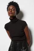 Essential Turtleneck Sleeveless Sweater | Karen Millen Essential Turtleneck Sleeveless Sweater | Karen Millen