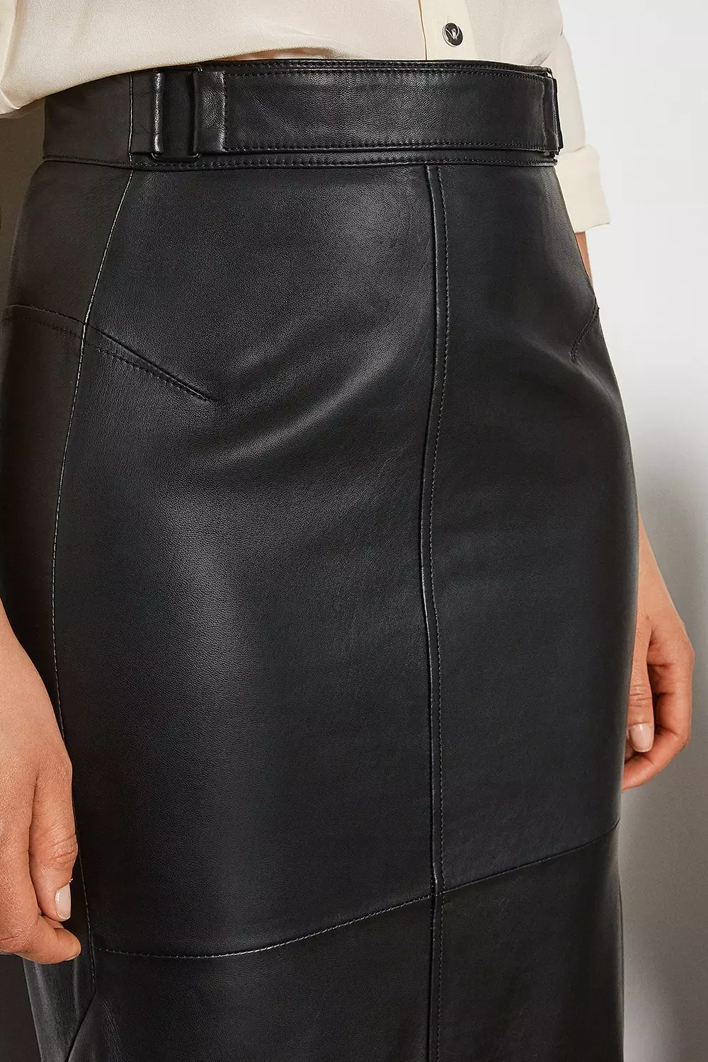 Leather Pencil Skirt Karen Millen