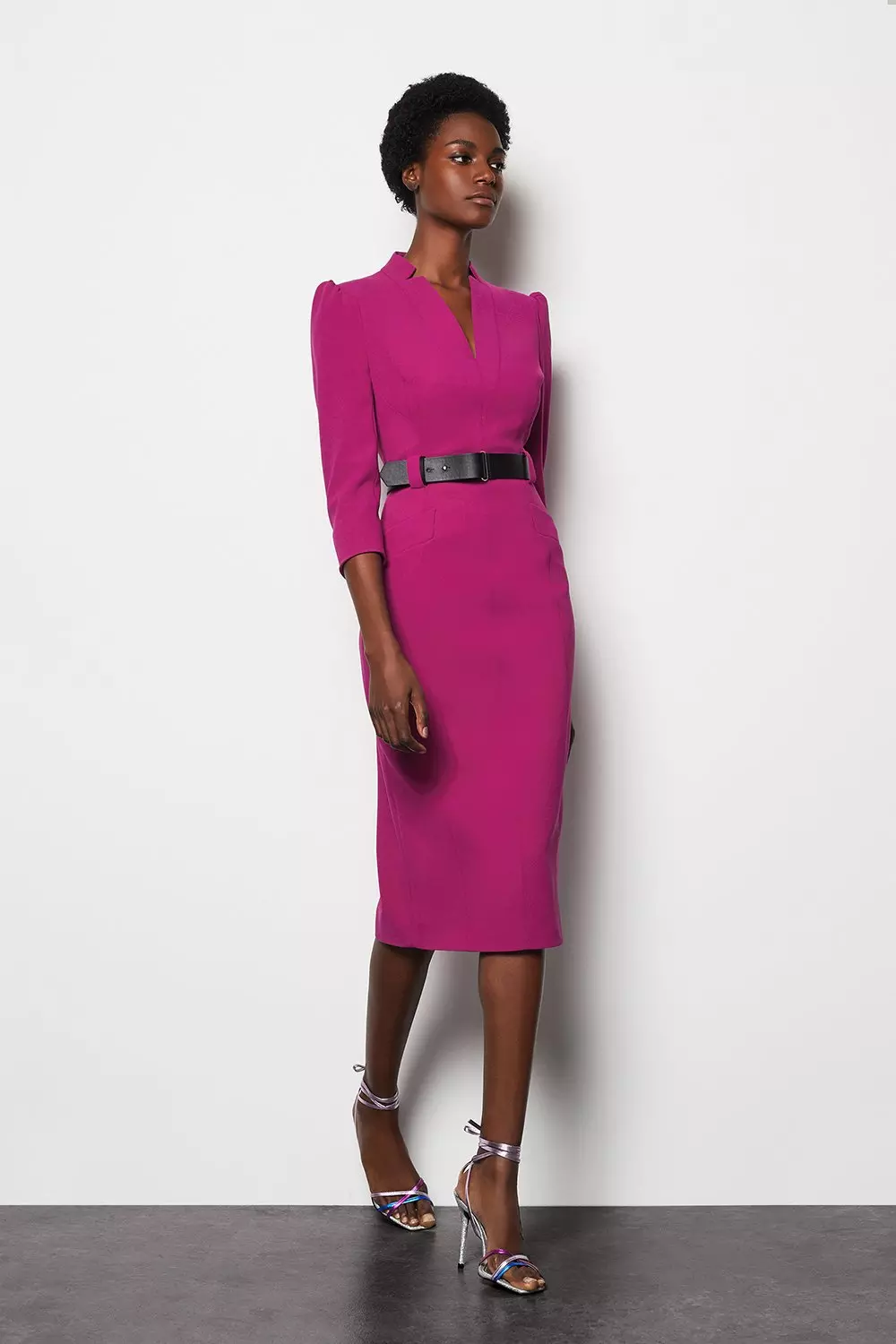 関税送料込★SALE★完売間近★KarenMillen★Contrastドレス Forever Dress | Karen Millen