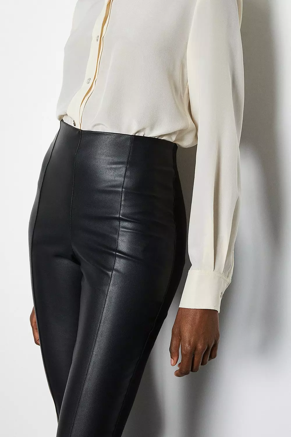 Leather ponte leggings best sale