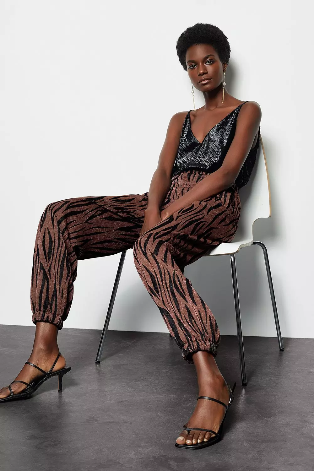 Karen millen zebra shoes deals