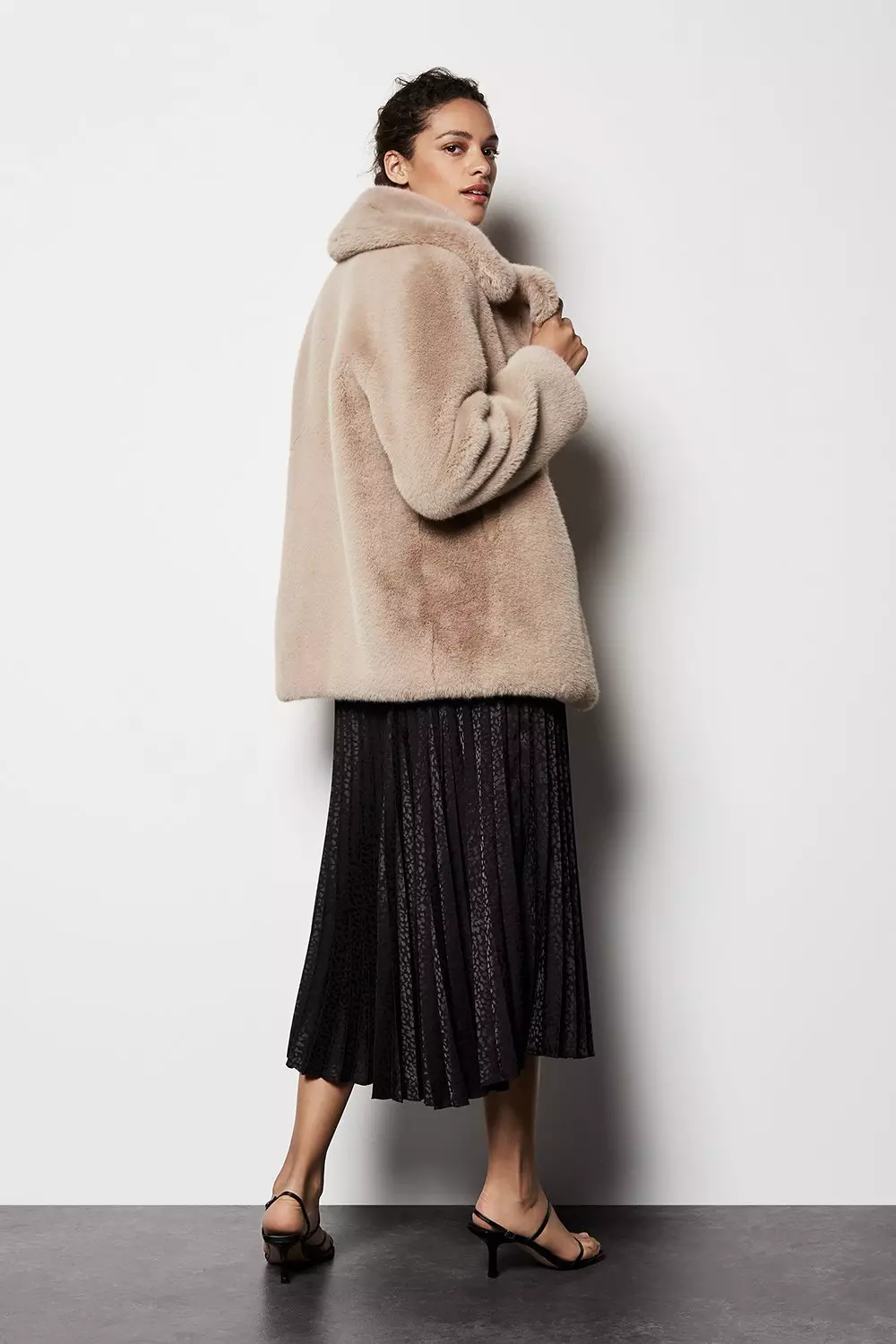 Karen millen fur best sale