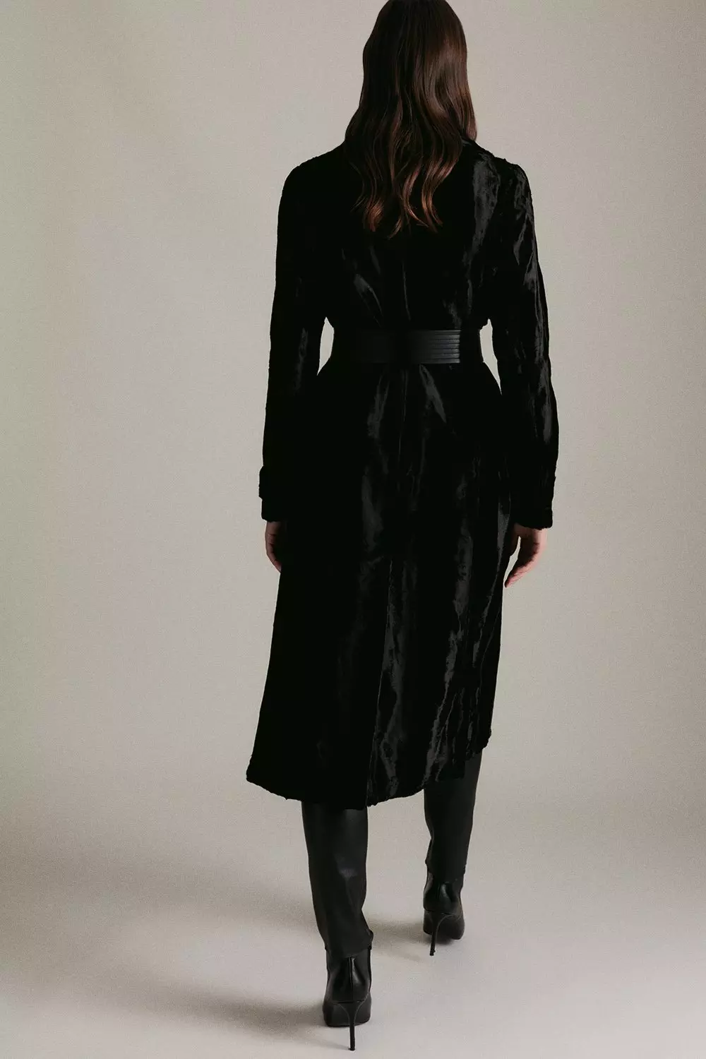 Karen millen pony fur coat sales