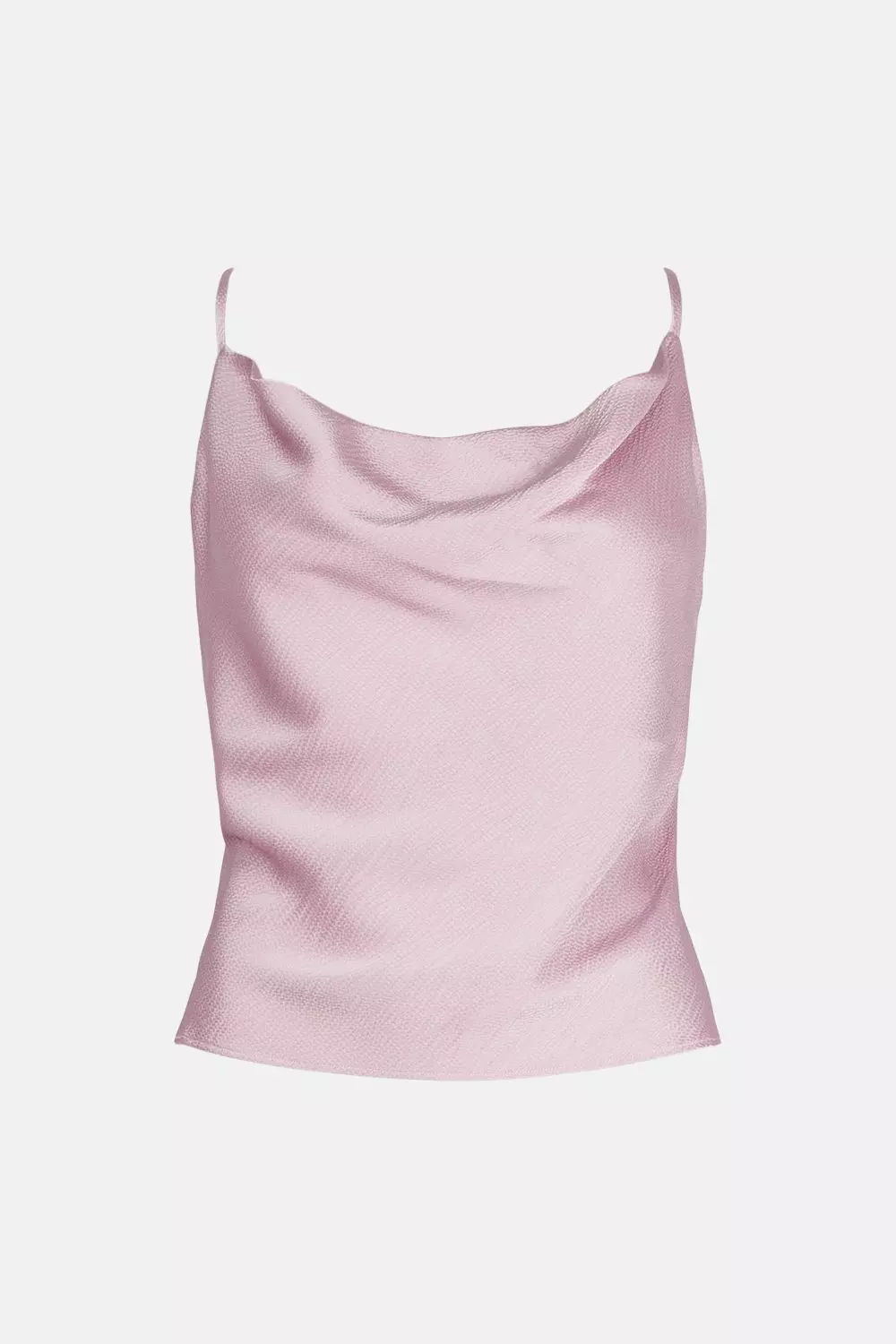 Satin Cowl Neck Woven Cami | Karen Millen